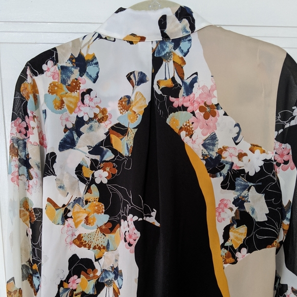 Beautiful Floral Phillip Lim x Target Blouse - Picture 3 of 5
